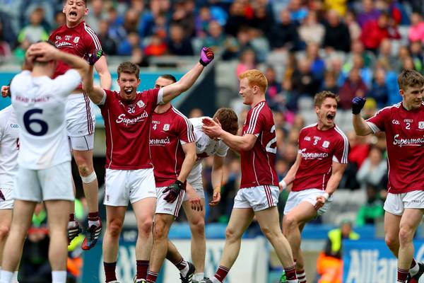 Galway end jinx as they beat Kildare to take Division Two title