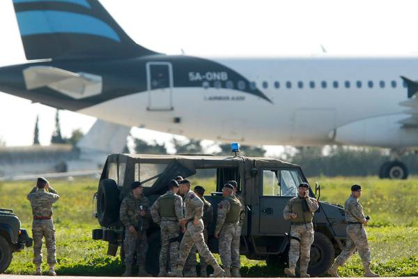 Malta plane hijackers surrender after airport standoff