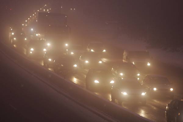 Motorists warned of danger from heavy fogs across most of country