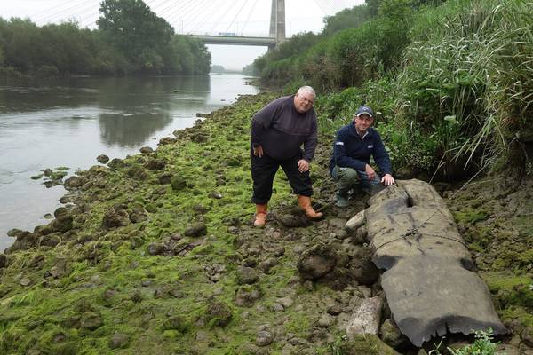 Boat made 5,000 years ago found by men on River Boyne fishing trip
