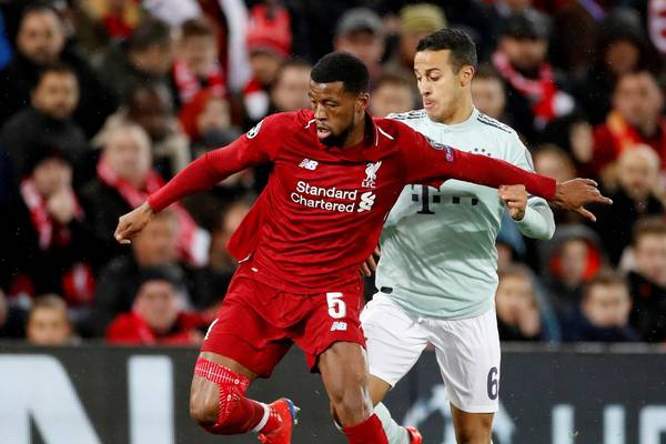 Wijnaldum says clean sheet could be key to Liverpool progressing