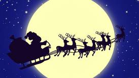 Santa’s route is the equivalent of 250 laps of globe