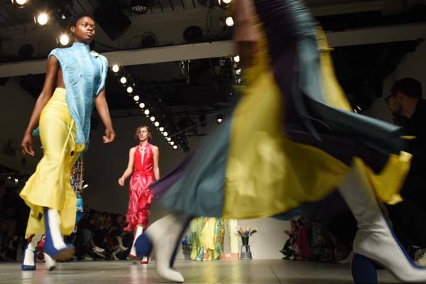 London Fashion Week: Richard Malone’s bold colour and daring shapes