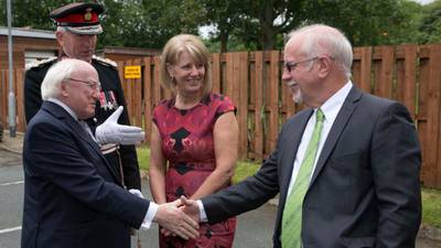 IRA bomb victim’s parents welcome Higgins to Warrington