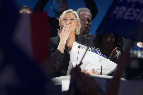 French election: Marine Le Pen to  face  Emmanuel Macron in runoff