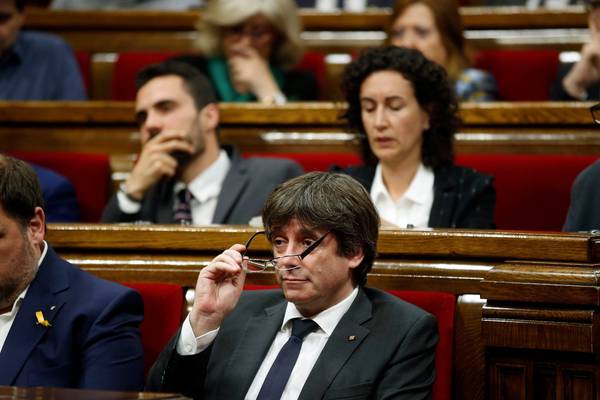 Catalonia set to lose devolved powers after chaotic day in crisis
