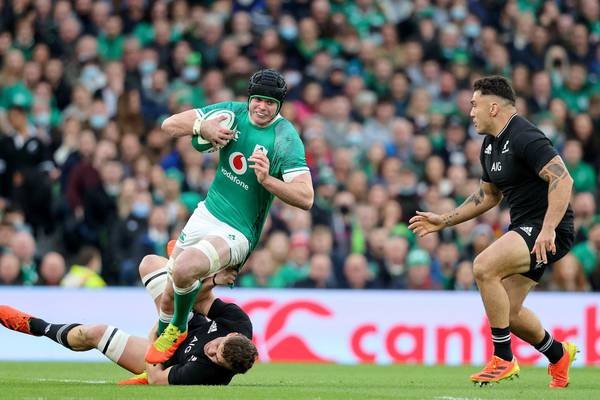 James Ryan set to captain Ireland against Argentina with Johnny Sexton out
