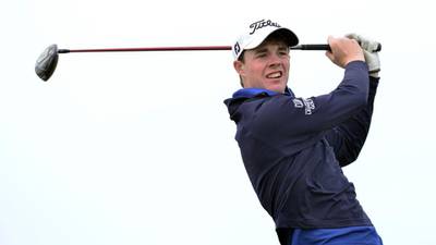 Stuart Grehan’s holds nerve to lead East of Ireland Open
