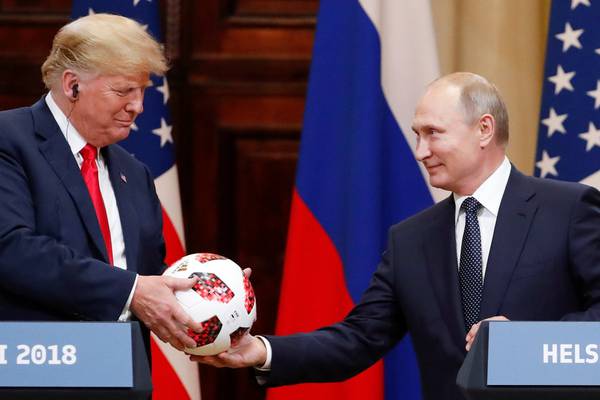 A delusional Donald Trump plays to Vladimir Putin’s agenda