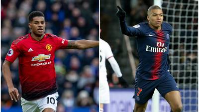 Rashford and Mbappé set for battle of the kids at Old Trafford