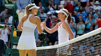 Little fuss for Maria Sharapova as she dispatches Johanna Konta