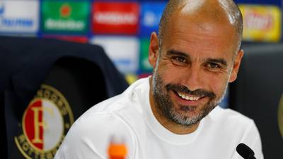Guardiola plays down City’s hopes of Champions League glory