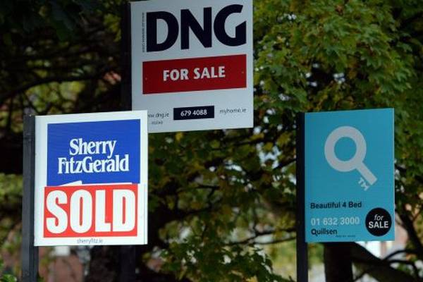 House prices rise 1% in Dublin in first quarter but fall in rest of country