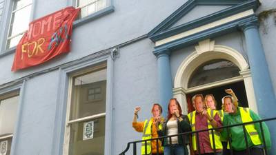Housing activists take over city-centre building in Waterford