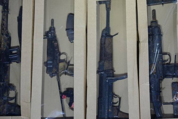 Machine guns and assault rifle recovered in Co Down haul
