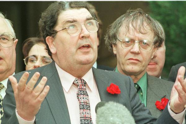 Hume’s outline of Belfast Agreement revealed in 1990 file