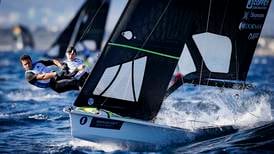 Conditions set fair at Sailing World Championships in The Hague for Olympic classes action 