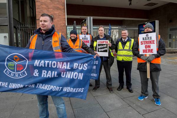 Bus Éireann strike sees many Irish Rail services also cancelled