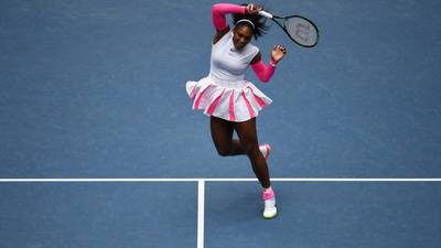 Serena Williams  reaches US Open last 16 with milestone win