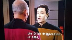 Star Trek’s prediction of Irish unification in 2024 is upon us, but the full scene muddies the water