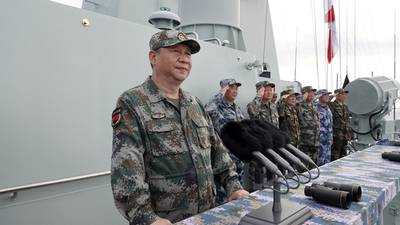 China’s navy to conduct live-fire drills in Taiwan Strait