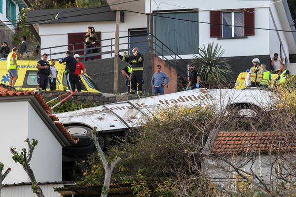Twenty-eight dead in Portugal tourist bus crash, says official