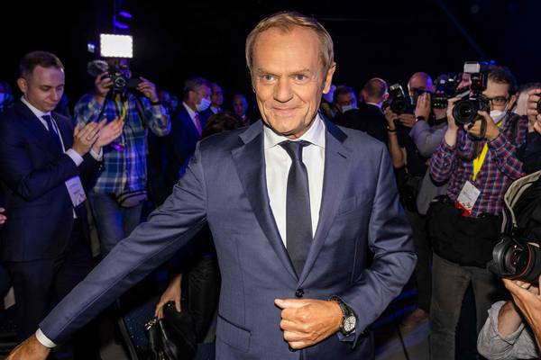 Donald Tusk elected leader of Poland’s strongest opposition party
