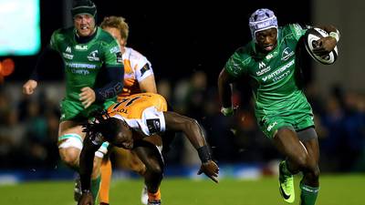 Connacht make it four straights wins as Cheetahs are tamed