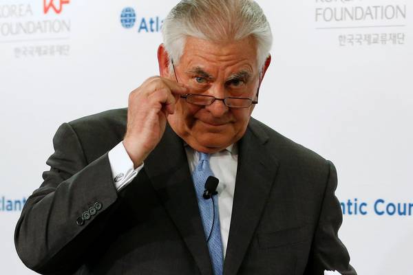 Tillerson offers to begin peace talks with North Korea without pre-conditions