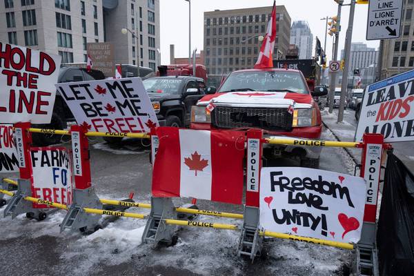 With no end in sight, Ottawa protests extend beyond Canada’s borders