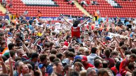 Burnley claim Championship title in style at the Valley