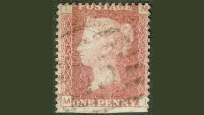 First piece of mail with a stamp could sell for up to $2.5m