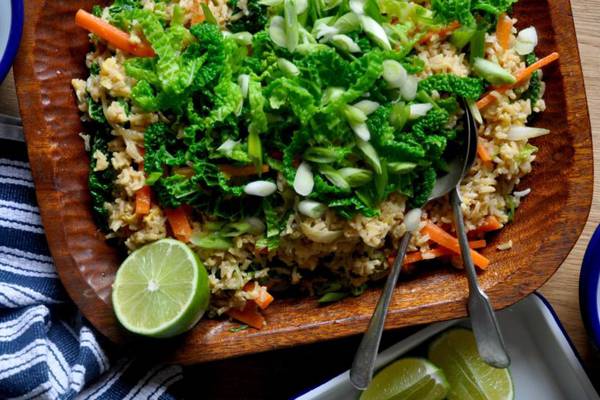 Fuss-free egg-fried rice for busy midweek mealtimes