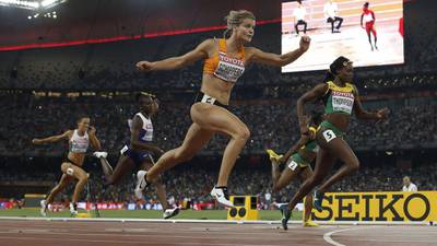 Dafne Schippers   claims stunning win in 200 metres at World Championships