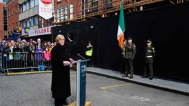 Heather Humphreys heckled during 1916 Moore Street centenary event
