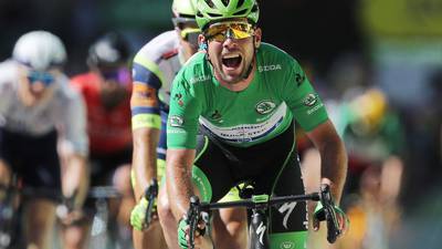 Mark Cavendish wins 34th Tour de France stage to equal Merckx record
