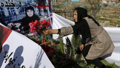 From pariah to martyr after violent death in Kabul
