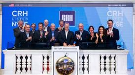 CRH’s move to New York stock market justified by share price rally 