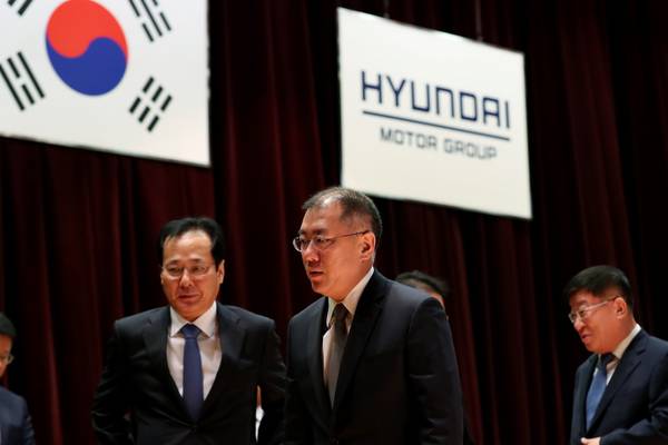 Hyundai Motor shares fall following 2018 sales forecast