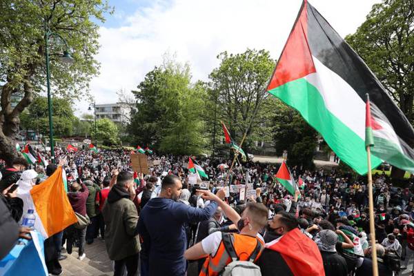Thousands attend rallies in Irish cities in solidarity with Palestine