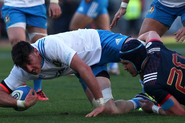 Conor O’Shea makes four changes as Italy bid to avoid wooden spoon