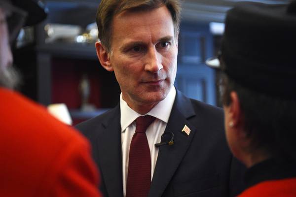 Hunt calls for ‘technology-led solution’ to keep Border open after Brexit