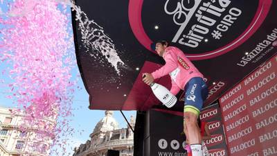 Australia’s Michael Matthews take lead at Giro d’Italia