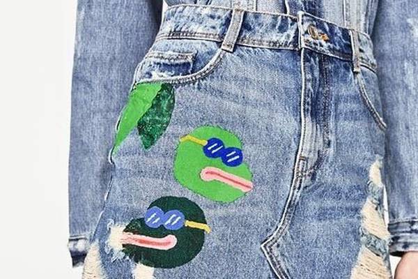 Zara pulls skirt over likeness to alt-right symbol Pepe the frog