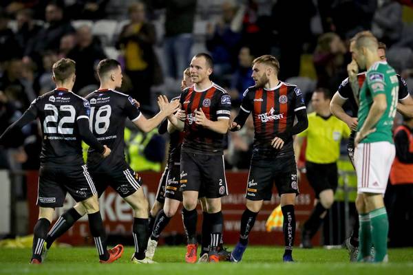 Bohemians close on Europa League as Dundalk suffer first domestic defeat since April