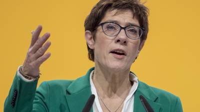 Abortion law brings first test for Merkel’s successor as CDU leader