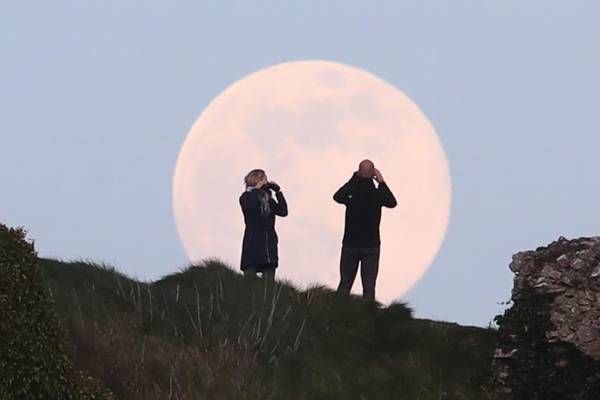 Beautiful: Spectacular supermoon is brightening up skies all week