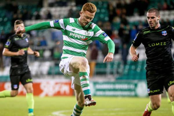 Gary Shaw double gives Shamrock Rovers win at Galway