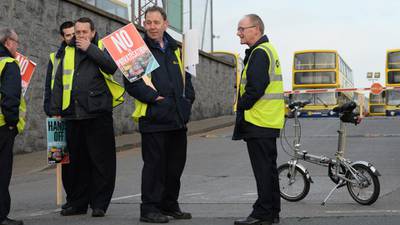 Bus workers say industrial action lawful