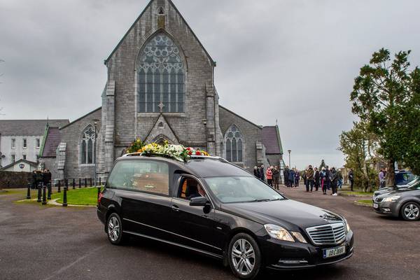Cork shootings: Mourners at Mark O’Sullivan’s funeral told of devoted and caring son